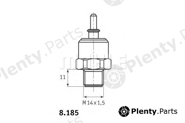  BEHR THERMOT-TRONIK part TSW44D Temperature Switch, radiator fan
