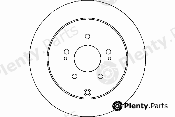  MINTEX part MDC2041 Brake Disc