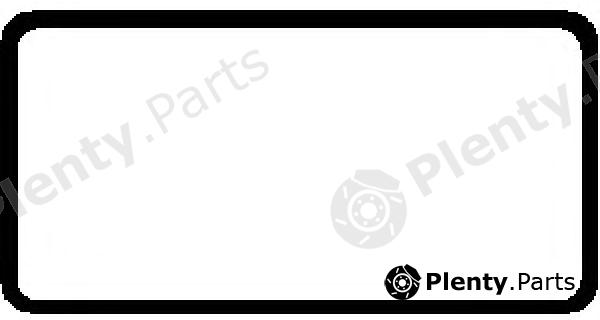  GLASER part X03218-01 (X0321801) Gasket, cylinder head cover