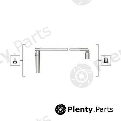  MAGNETI MARELLI part 941319170006 Ignition Cable Kit
