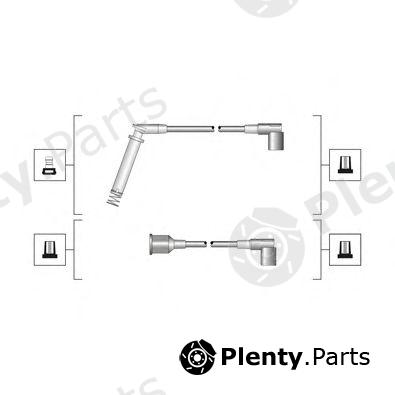  MAGNETI MARELLI part 941319170045 Ignition Cable Kit