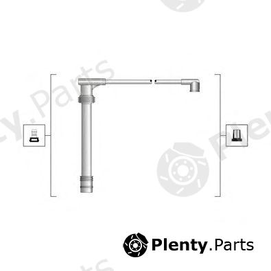  MAGNETI MARELLI part 941319170049 Ignition Cable Kit