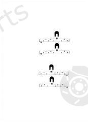  NK part 7999048 Accessory Kit, disc brake pads