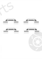  NK part 7947685 Accessory Kit, disc brake pads