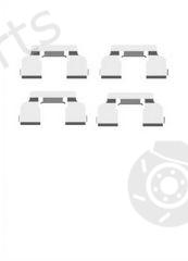  NK part 7939698 Accessory Kit, disc brake pads