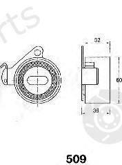  JAPANPARTS part BE-509 (BE509) Tensioner, timing belt