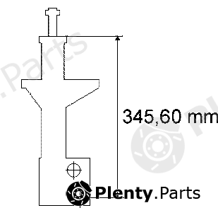  BOGE part 32-A75-0 (32A750) Shock Absorber