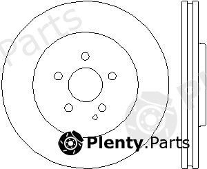  TEXTAR part 92124100 Brake Disc