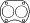 BOSAL part 256-567 (256567) Gasket, exhaust pipe
