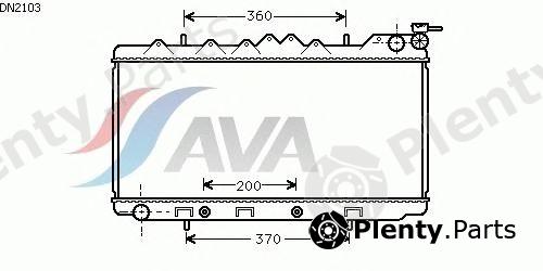  AVA QUALITY COOLING part DN2103 Radiator, engine cooling