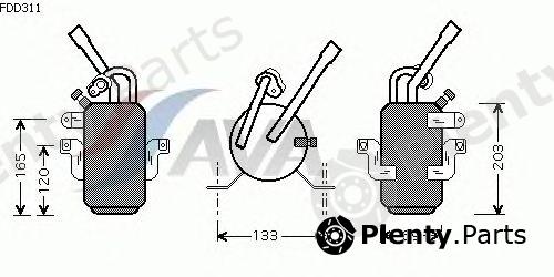  AVA QUALITY COOLING part FDD311 Dryer, air conditioning