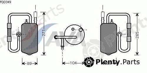  AVA QUALITY COOLING part FDD349 Dryer, air conditioning