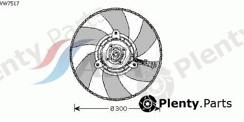  AVA QUALITY COOLING part VW7517 Fan, radiator