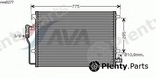  AVA QUALITY COOLING part VWA5277 Condenser, air conditioning