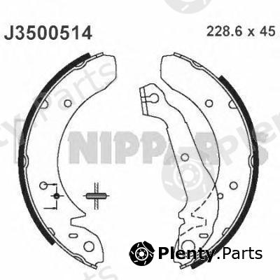  NIPPARTS part J3500514 Brake Shoe Set