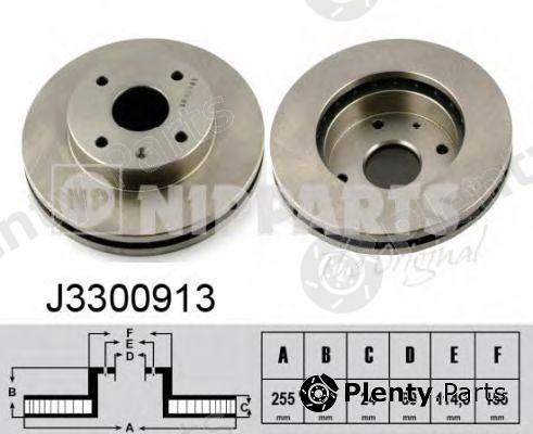  NIPPARTS part J3300913 Brake Disc