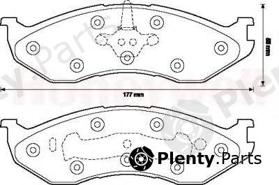  BENDIX part 571519B Brake Pad Set, disc brake