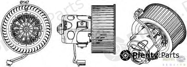  HELLA part 8EW351043271 Interior Blower