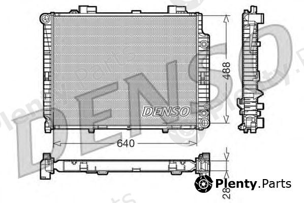  DENSO part DRM17101 Radiator, engine cooling