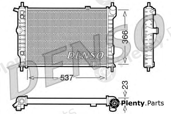  DENSO part DRM20012 Radiator, engine cooling