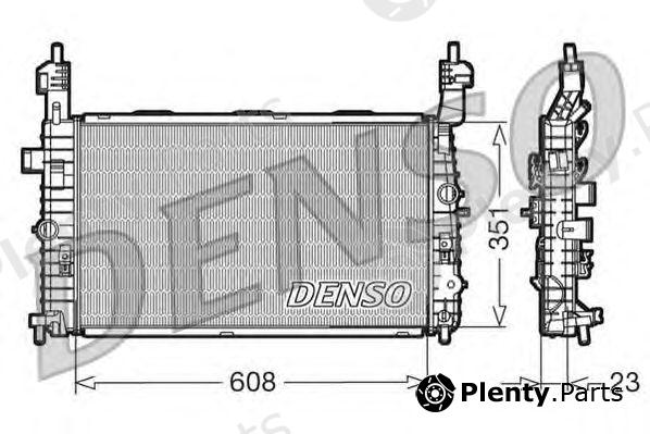  DENSO part DRM20093 Radiator, engine cooling