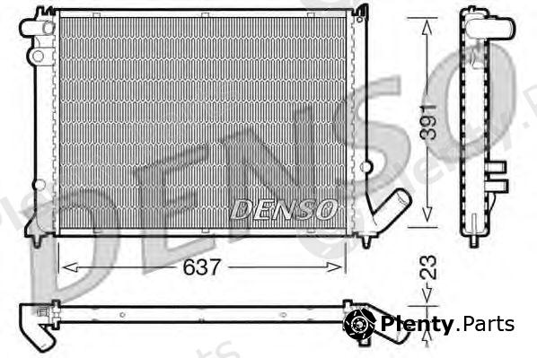  DENSO part DRM21050 Radiator, engine cooling