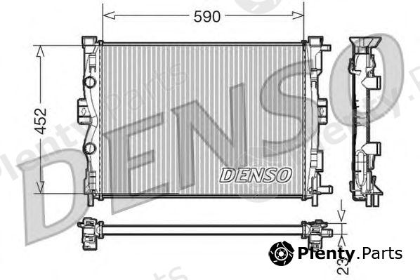  DENSO part DRM23055 Radiator, engine cooling