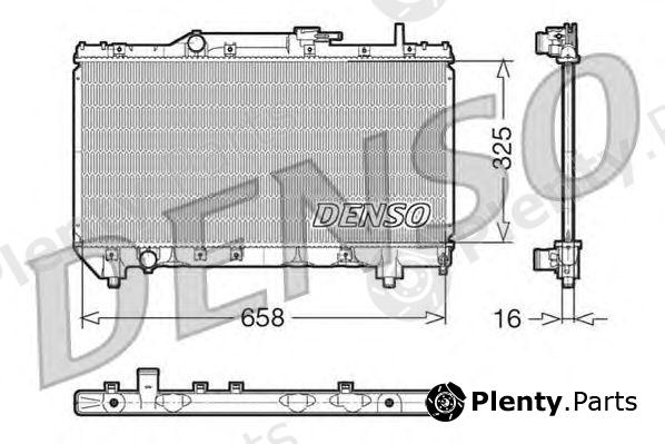  DENSO part DRM50028 Radiator, engine cooling