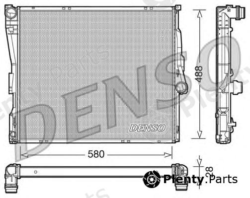  DENSO part DRM05090 Radiator, engine cooling