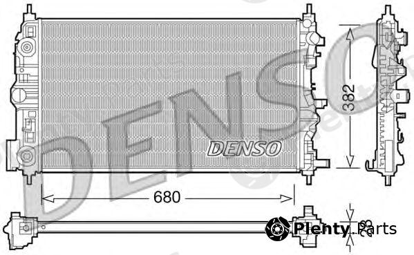  DENSO part DRM15006 Radiator, engine cooling