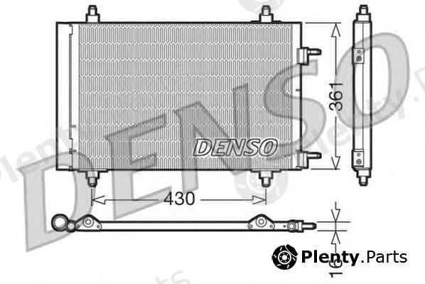  DENSO part DCN07019 Condenser, air conditioning