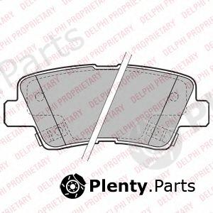  DELPHI part LP2195 Brake Pad Set, disc brake