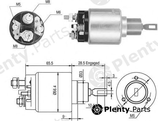  MAGNETI MARELLI part 940113050048 Solenoid Switch, starter