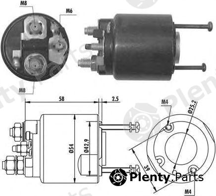  MAGNETI MARELLI part 940113050064 Solenoid Switch, starter