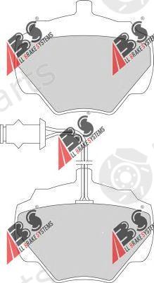  A.B.S. part 36125/1 (361251) Brake Pad Set, disc brake