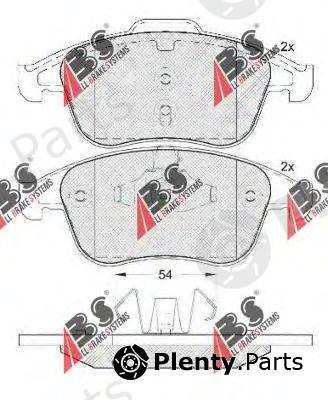  A.B.S. part 37749 Brake Pad Set, disc brake