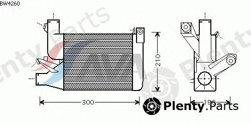  AVA QUALITY COOLING part BW4260 Intercooler, charger