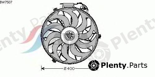  AVA QUALITY COOLING part BW7507 Fan, radiator