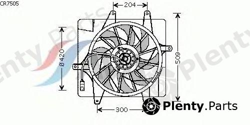  AVA QUALITY COOLING part CR7505 Fan, radiator