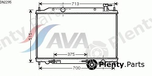  AVA QUALITY COOLING part DN2295 Radiator, engine cooling