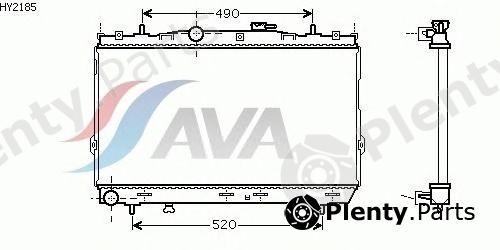 AVA QUALITY COOLING part HY2185 Radiator, engine cooling