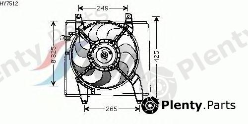  AVA QUALITY COOLING part HY7512 Fan, radiator