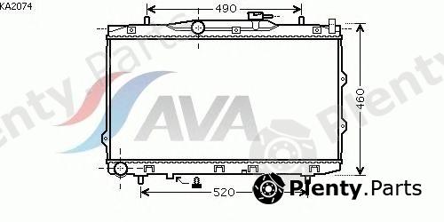  AVA QUALITY COOLING part KA2074 Radiator, engine cooling