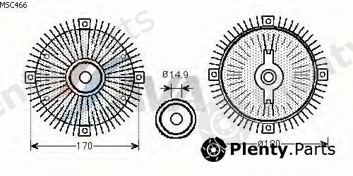  AVA QUALITY COOLING part MSC466 Clutch, radiator fan