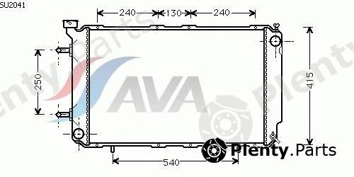  AVA QUALITY COOLING part SU2041 Radiator, engine cooling