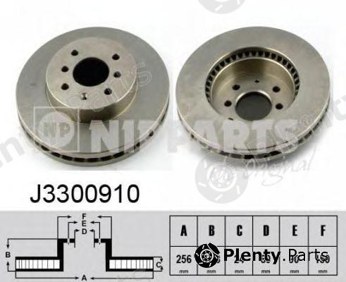 NIPPARTS part J3300910 Brake Disc