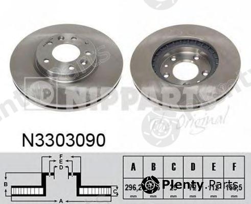 NIPPARTS part N3303090 Brake Disc