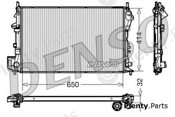  DENSO part DRM20029 Radiator, engine cooling