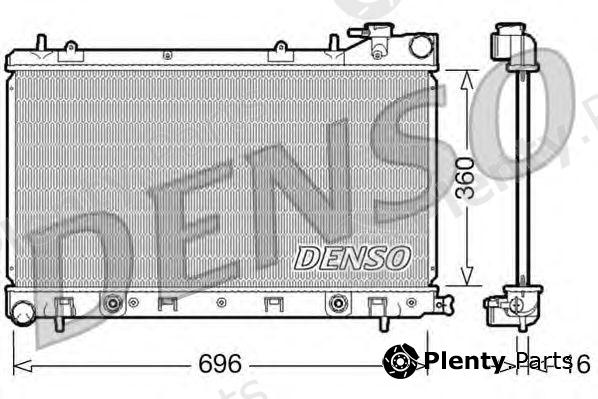  DENSO part DRM36002 Radiator, engine cooling