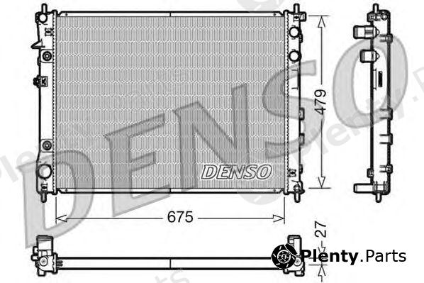  DENSO part DRM36012 Radiator, engine cooling